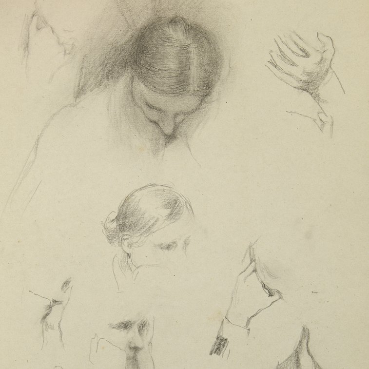 Fernand Khnopff - M&eacute;ditation